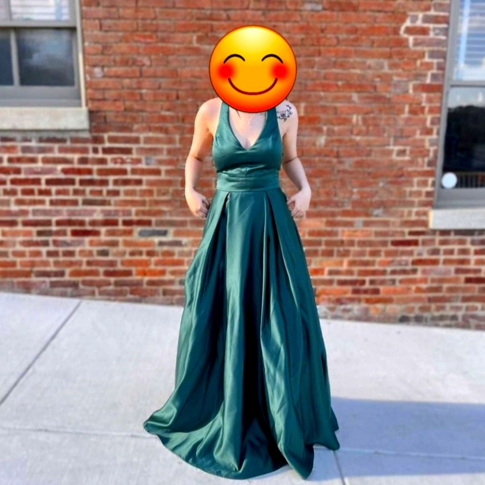 Green Prom Dress Size 5